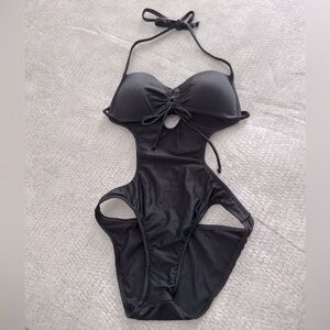 Venus Monokini Swimsuit - Size 2 / Black